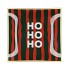 PLATE SQUARE HO HO HO 18X18X2CM