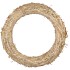WREATH STRAW D40CMXH6CM P/10