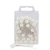 PEARL PIN 10X60MM WHITE P/50