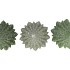 CANDLE FROSTY X-MAS TREE MAJESTIC GREEN MIX 9X20CM ASS