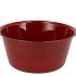 ZINC BASIC RED BOWL 22X10CM