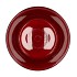 ZINC BASIC RED BOWL 23X11CM