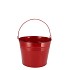 ZINC BASIC RED BUCKET 10X9CM