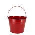 ZINC BASIC RED BUCKET 16X14CM