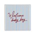 TILE WELCOME BABY BOY LIGHT BLUE 10X10X1CM