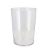 GLASS COLDCUT CONICAL 20X28CM