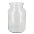 GLASS MILK BOTTLE 35X19CM