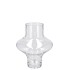 FILOU TRANSPARENT VASE SPHERE 22X25CM