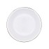 ZINC BASIC WHITE BOWL 22X10CM