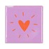 TILE HEART PURPLE 10X10X1CM