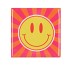 TILE SMILEY ORANGE 10X10X1CM