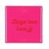 TILE LANG LEVE LIEVE JIJ PINK 10X10X1CM