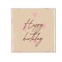 TILE HAPPY BIRTHDAY SAND 10X10X1CM