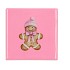TILE GINGERBREAD PINK 10X10X1CM