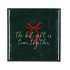 TILE THE BEST GIFT IS GREEN 10X10X1CM