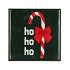 TILE HO HO HO GREEN 10X10X1CM