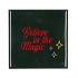 TILE BELIEVE IN THE MAGIC GREEN 10X10X1CM