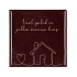 TILE VEEL GELUK IN JULLIE BROWN 10X10X1CM