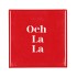 TILE OEH LA LA RED 10X10X1CM