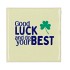 TILE GOOD LUCK AND DO YELLOW 10X10X1CM