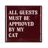 TILE ALL GUESTS MUST BE BROWN 10X10X1CM