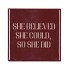TILE SHE BELIEVED SHE COULD BROWN 10X10X1CM