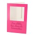 GIFT TILE CARD EEN DIKKE KUS PINK 21X14X1CM