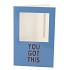 GIFT TILE CARD YOU GOT THIS BLUE 21X14X1CM