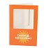 GIFT TILE CARD OMDAT JIJ HET ORANGE 21X14X1CM