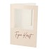 GIFT TILE CARD FIJNE KERST NUDE 21X14X1CM