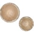 MONTY SAND POT S/2 28X24/21X21CM