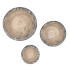 MONTY GREY POT ROUND S/3 25X20/20X17/14X14CM