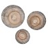 MONTY GREY POT OVAL S/3 31X23/26X20/21X16M