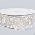LINT LINNEN STER NATUREL/WIT 2,5CMX15M