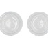 GLASS T-LIGHT HOLDER HEAVY SARY ASS P/1 10,5X9CM