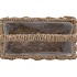 SEAGRASS FLOWER BASKET SQUARE W HANDLE 23X12X30CM