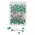 PEARL PIN 8MMX6.5CM P/100 PETROL
