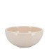 CERAMIC BEIGE STONE BOWL 15X8CM