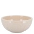 CERAMIC BEIGE STONE BOWL 18X9CM