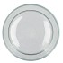 BLOIS GREEN PLATE 32X32X5CM