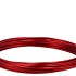 WIRE ALUMINUM 100GR 12MX2MM RED NM