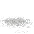 FLORISTRY XMASS TREE HOOKS SILVER  P/60 PIECES