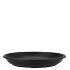 FLORISTRY PLATE 24CM P/10 BLACK