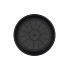 FLORISTRY PLATE 24CM P/10 BLACK