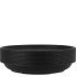 FLORISTRY PLATE 26CM P/10 BLACK