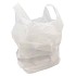 BLOEMSCHIKMATERIAAL DRAAGTAS WIT XL 80X40CM P/500