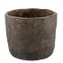 IRON STONE GREY POT 16X14CM