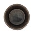 IRON STONE GREY POT 19X17CM