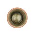 CEMENT POT OUD GROEN ROOD 12X10CM