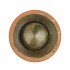 CEMENT POT OUD GROEN ROOD 13X14CM